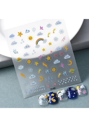 1 Adet Siyah Beyaz Yay Kelebek 5d Tırnak Çıkartmalar Nail Art Dekorasyon Kabartma Disney Karikatür Çiçek Nail Art Çıkartmalar Tırnak Malzemeleri Koyu Haki