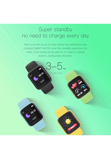 Neevoyu LT716 Bluetooth 4.0 1.44 " Ekran Akıllı Saat (İthalatçı Garantili)