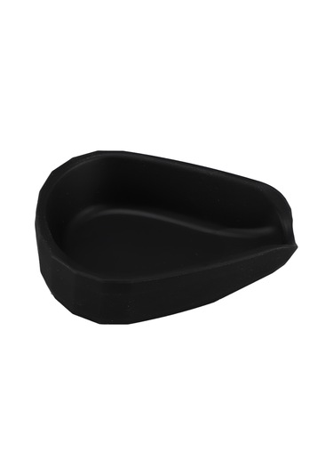 Kosona Gıda Grubu Silikon Kahve Fıstığı Ölçüm Kasesi - Dökme Engeli, Ölçüm Kabı, Gösterim Tabağı - Siyah Siyah