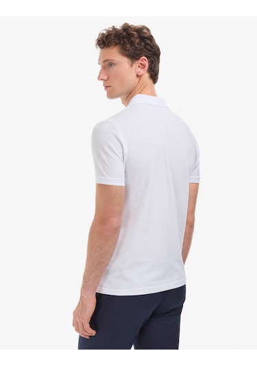 Pierre Cardin Erkek Beyaz Tişört Basic 50325323-vr013