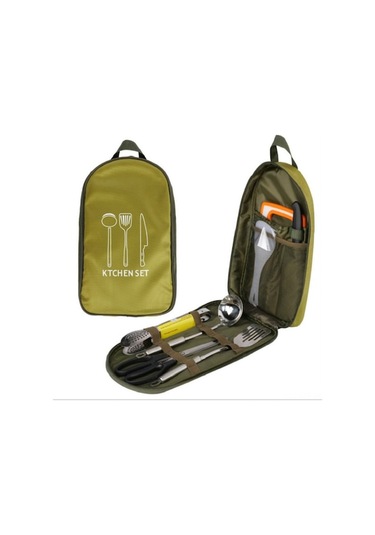 Bosphorusboutique Yemek Taşınabilir Pişirme Piknik Piknik Mutfak Kahve Hava Eşyası Depolama Depolama Çantası, Çantası, Çantası, Çantası, Çantası Açık Xp Kahve