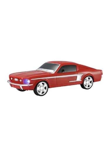 Wster Ws-1967bt Ford Mustang Gt 1967 Model Araba 10 W Fm Radyo Bluetooth Hoparlör Kırmızı