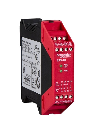 Schneıder Xpsac5121 24vac/dc,3no,1ssr,güvenlik Röle