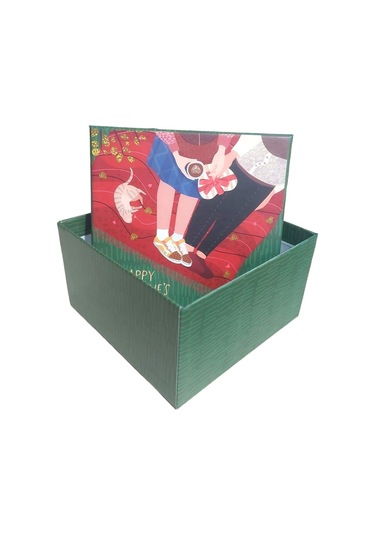 Sevgilinize Hediye Kutusu 14x14x8