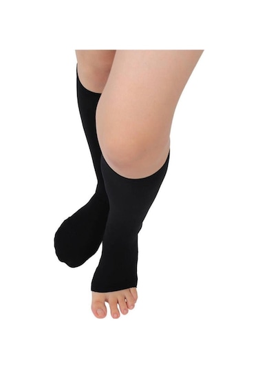 12 Çift Dore Bayan Pratik Diz Altı Abdest Çorabı Siyah