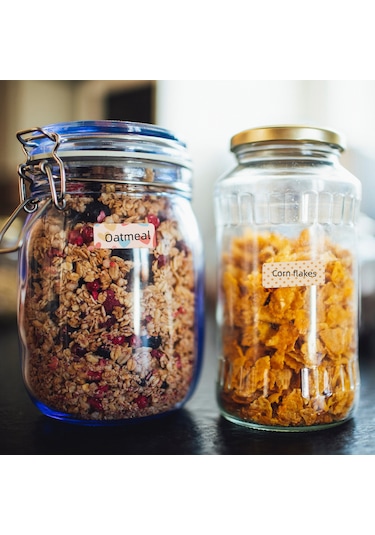 Dofolink Renkli Kalp Şekilli Etiketler - Suya Yağa Dayanıklı, Termal Yazdırılabilir, 30x15mm 200 Adet - Ev, Ofis Ve Ticari Kullanım İçin 1 Rulo