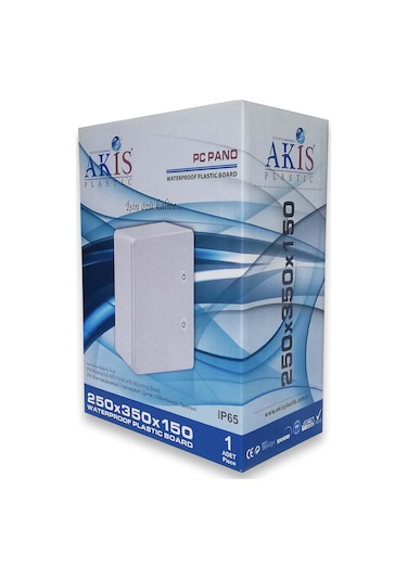 Akiş Akab-250150 Opak Kapaklı Abs Plastik Elektrik Panosu (25X35X15 Cm)