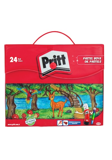 Pritt Pastel Boya Çantalı 24'lü