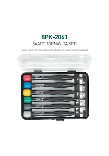 Proskit 8Pk2061 Saatçi Tornavida Seti