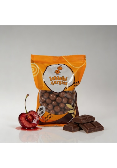 Leblebi Çarşısı Sütlü Çikolatalı Vişne Küpü 500 G