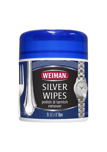 Weiman Silver Wipes Gümüş Metal Temizleme Mendili 20'li