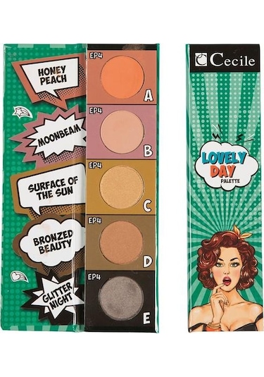 Cecile Eyeshadow Palette Ep 04