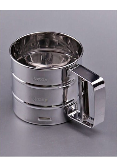 Pratik Un Pudra Şeker Eleği Kek Pasta Aleti Metal