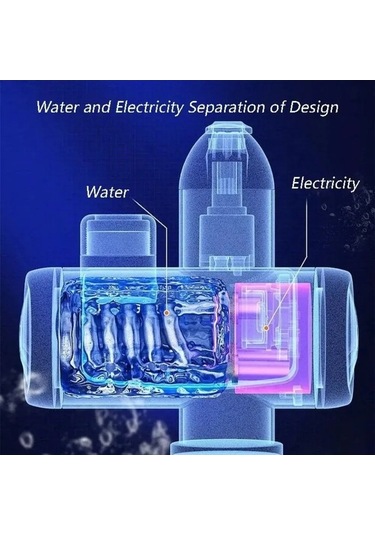 Novahub Drkf3 Paslanmaz Çelik Sıcak Su Musluğu Beyaz Beyaz