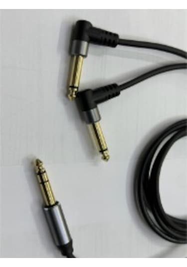 6.3 Mm Stereo 2x 6.3 Mm Mono Kablo 6.3 Mm Y Kablo