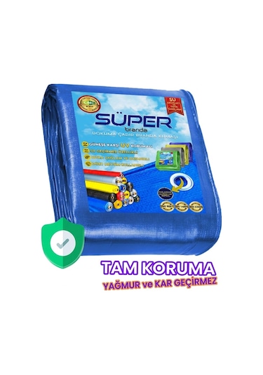 Süper Pe Branda - 250 Gr/m2 Mavi