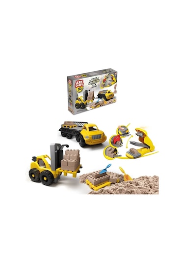 Forklift Operatör Kum Seti 750 Gr. - Art Craft Kinetik Kum Seti - Oyun Kumu - Art Sand Kumu Çok Renkli
