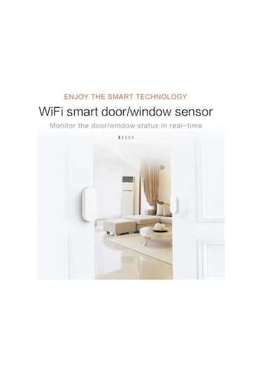 Tuya Destekli Akıllı Wifi Kapı Pencere Sensörü