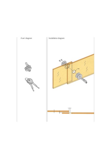 Letterbox Kilidi, Çekmece Kilidi, Vivarium Kilit Kilidi Kilit Kilit Sürgülü Kapı Kilidi