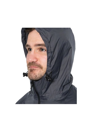 Trespass Trespass Qikpac Yağmurluk Flı Antrasit