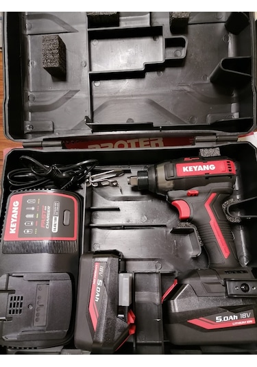 Keyang Akülü Darbeli Somun Sıkma Vidalama DW18BLA
