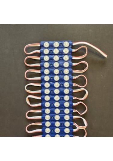 20 Adet Mavi Mercekli 12v Modül Led 1,5w