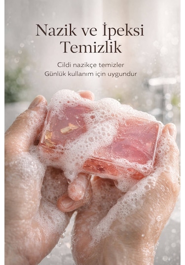 Gül Özlü Cilt Bakım Sabunu - 120 Gr Gül