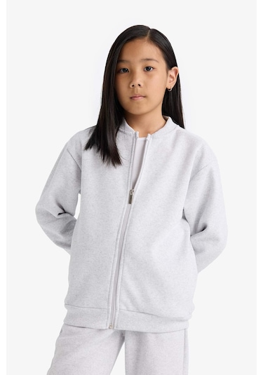 Defacto Erkek Çocuk 2li Takım Bomber Hırka Eşofman Altı F2491a825augr157 Gri Defacto Erkek Çocuk 2li Takım Bomber Hırka Eşofman Altı F2491a825augr157 Gri