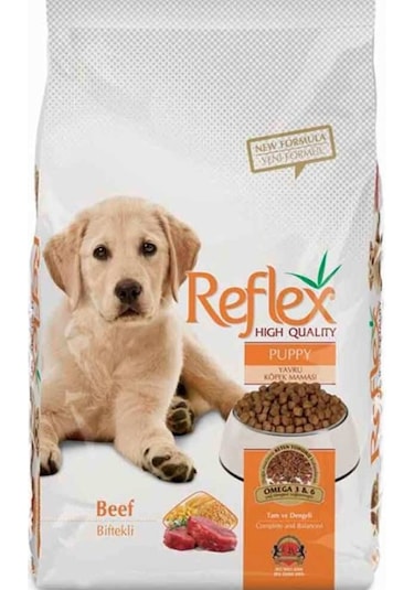 Reflex Puppy Biftekli Yavru Köpek Maması 15 KG