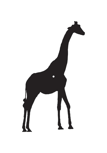 Zürafa Folyo Sticker 90 Cm Uzunluk Karışık Renkli