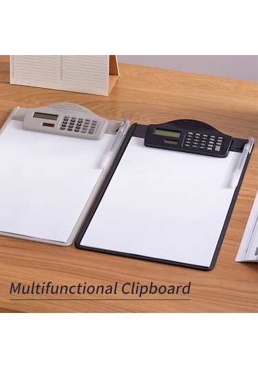 Çok Fonksiyonlu Clipboard Hesap Makineli A4 Dosyalık Kaiyi