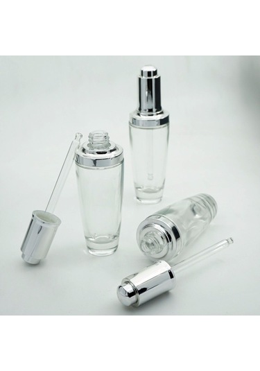 Boş DaMLalık Şişe Özel 50 ML 2 Adet Boş Şeffaf