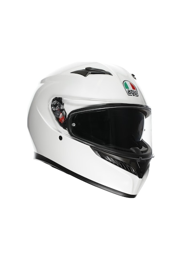 Agv Kask/K3 E2206 Mplk Mono Whıte Configuration Kapalı Kask Beyaz