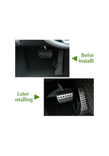 Mercedes E Serisi W212 Otomatik Pedal Seti Geçmeli Tip 2010-2016