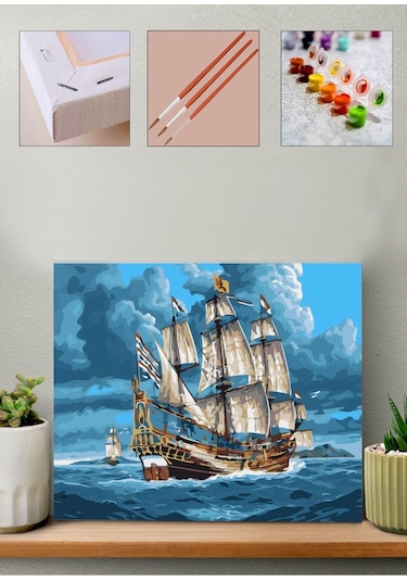 Sayılarla Boyama Seti - Fırtına