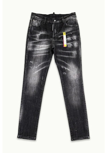 Barmore Black Wash Erkek Denim Jean Siyah