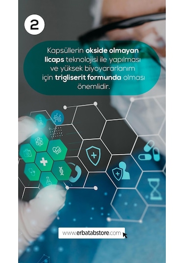 Erbatab Omega 3 Balık Yağı 60 Kapsül