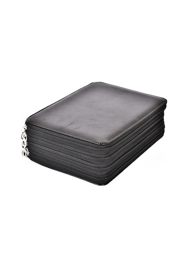 Willowhaven 184 Delik Sanat Depolama Kalem Kutusu Çok Renkli Eskiz Kalem Renk Kurşun Büyük Kapasiteli Kırtasiye Kutusu Siyah Siyah