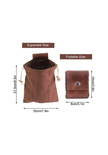 Funtree Katlanabilir Kemer Çantası - Su İtici Meyve Toplama Yeşil Renkli Model Yeşil