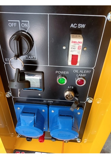 Armak PDA12000TEK 11KVA Dizel Trifaze Kabinli Portatif Jeneratör