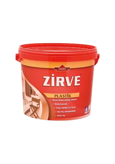Tek Boya Zirve Plastik Beyaz 10 Kg