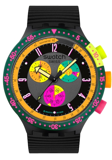 Swatch Sb02b104 Erkek Kol Saati Çok Renkli