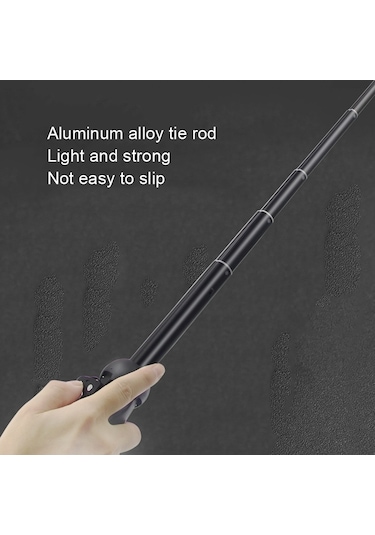 Cbtx Yunteng 9928 Bluetooth Uzaktan Kumandalı Cep Telefonu Selfie Çubuk Tripod 20-100cm Siyah