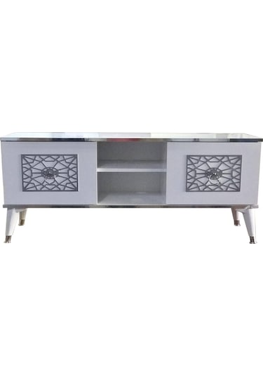 Evimeaksesuar 140 Cm Cnc Kesim Eko Tv Sehpası & Ünitesi