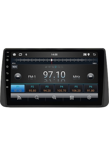 Fiat Egea Android Multimedya Sistemi 2015-2021 Crv-4106xd