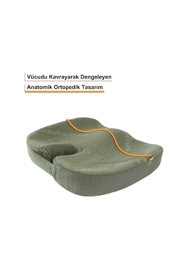 Beddo Bambu Serisi Ortopedik Minder Oturma Minderi