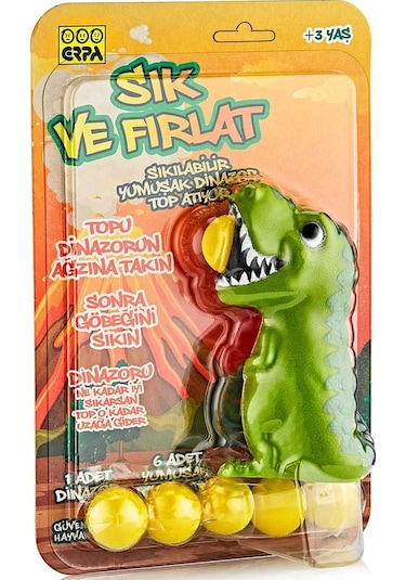 Sık ve Fırlat Dinozor