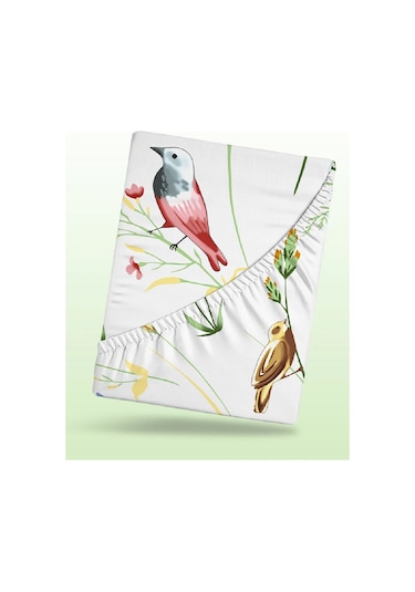 Vasilisa Lastikli Çarşaf 160x200x25, Pamuk %100 Poplin 473383362 Bej