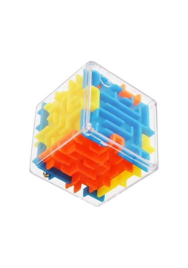Schulzz Multico Retro 3d Labirent Eğitici Zeka Küpü Oyuncağı