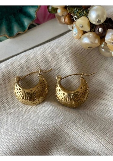 Çelik Snaky Küpe Çok Renkli